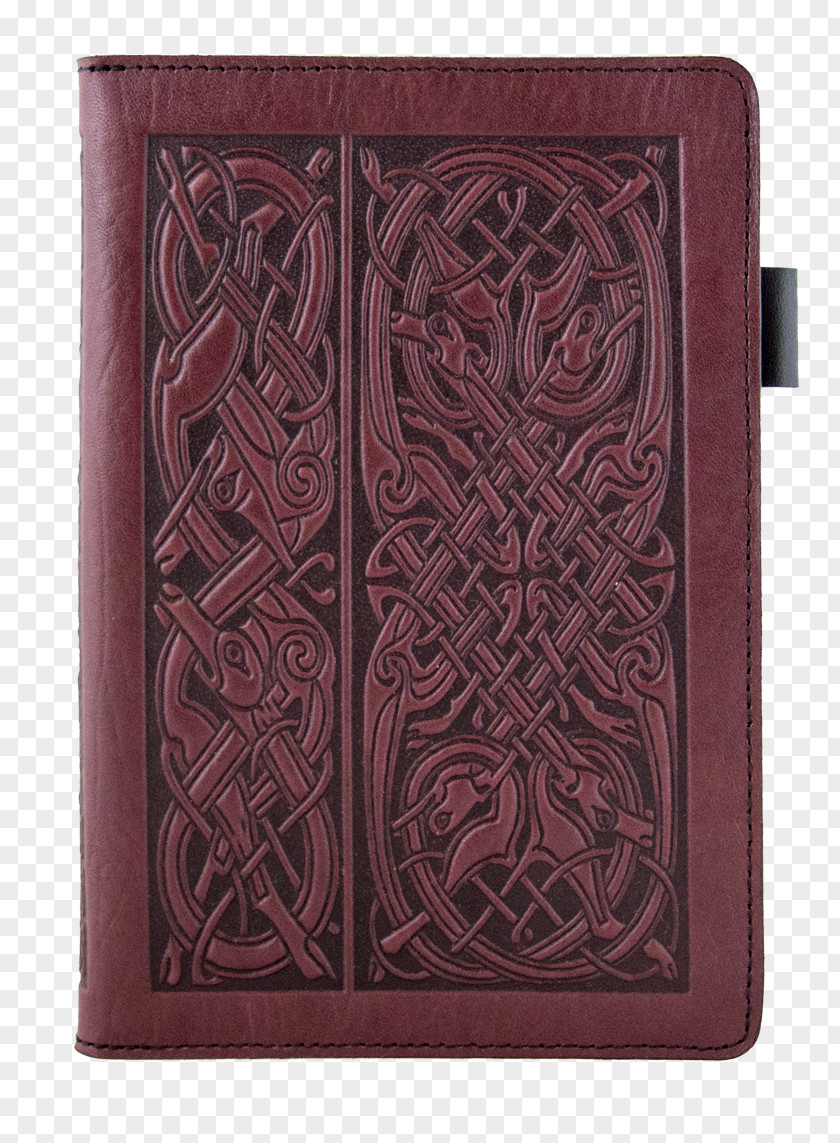 Ancient Pen Container Celtic Hounds Notebook Leather File Folders Exercise Book PNG