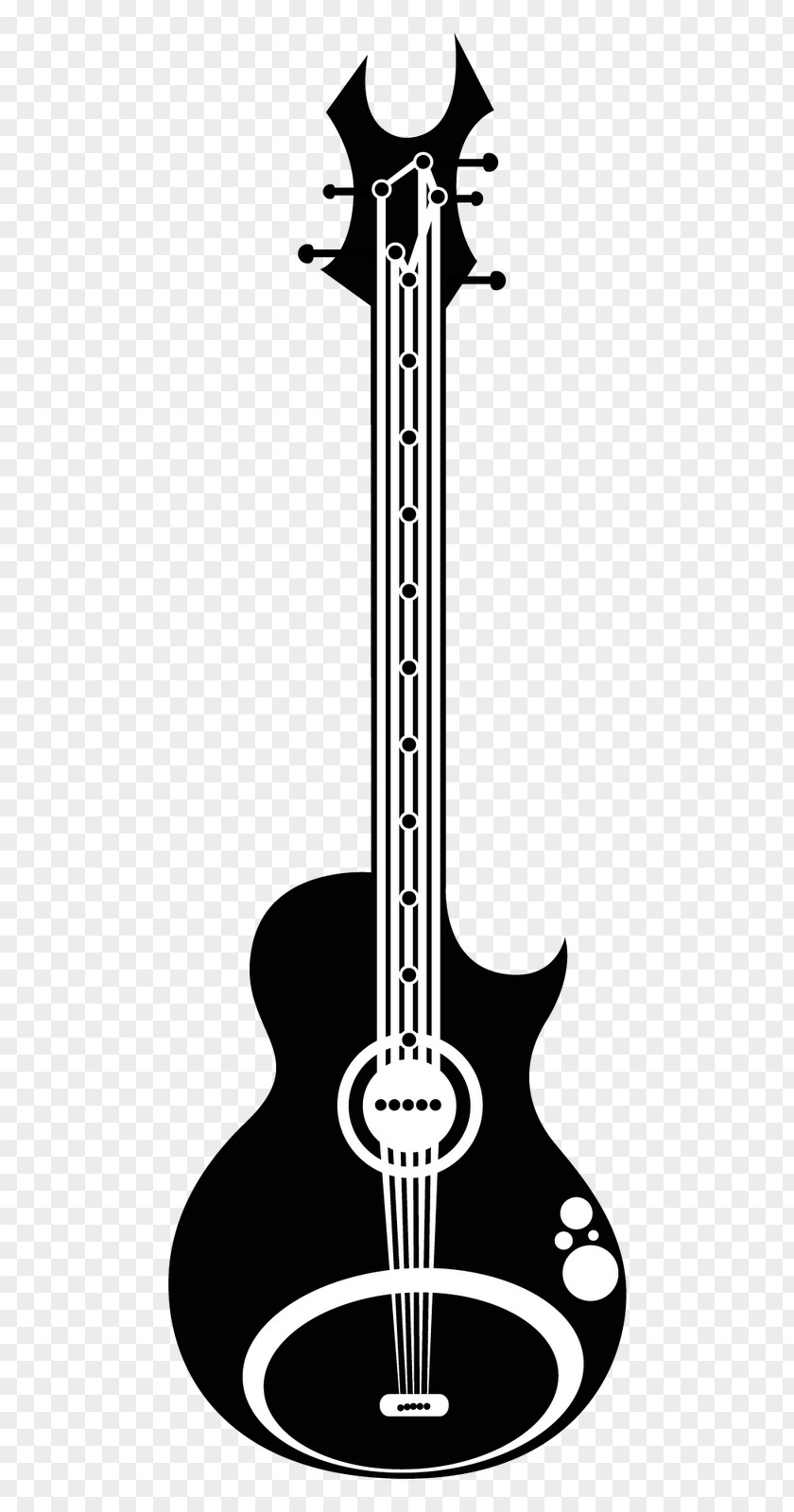 Bass Guitar Art String Instruments Drawing PNG