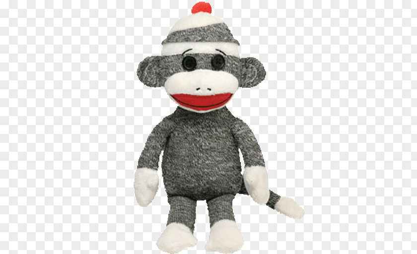 Beanie Babies Sock Monkey Ty Inc. Stuffed Animals & Cuddly Toys Amazon.com PNG