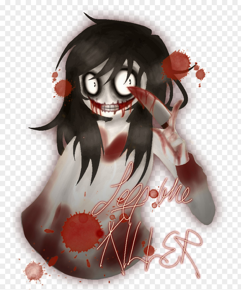 Jeff The Killer Skin Minecraft Pe Legendary Creature Blood Illustration Supernatural Animated Cartoon PNG