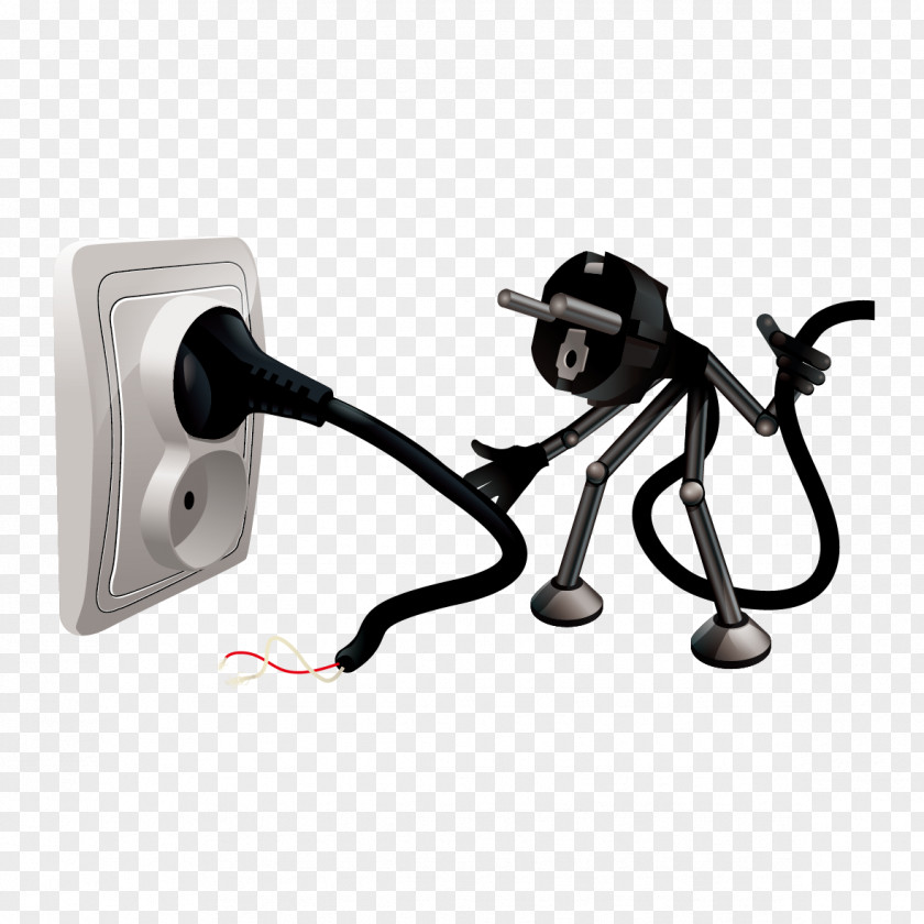 Save Electricity AC Power Plugs And Sockets Clip Art PNG