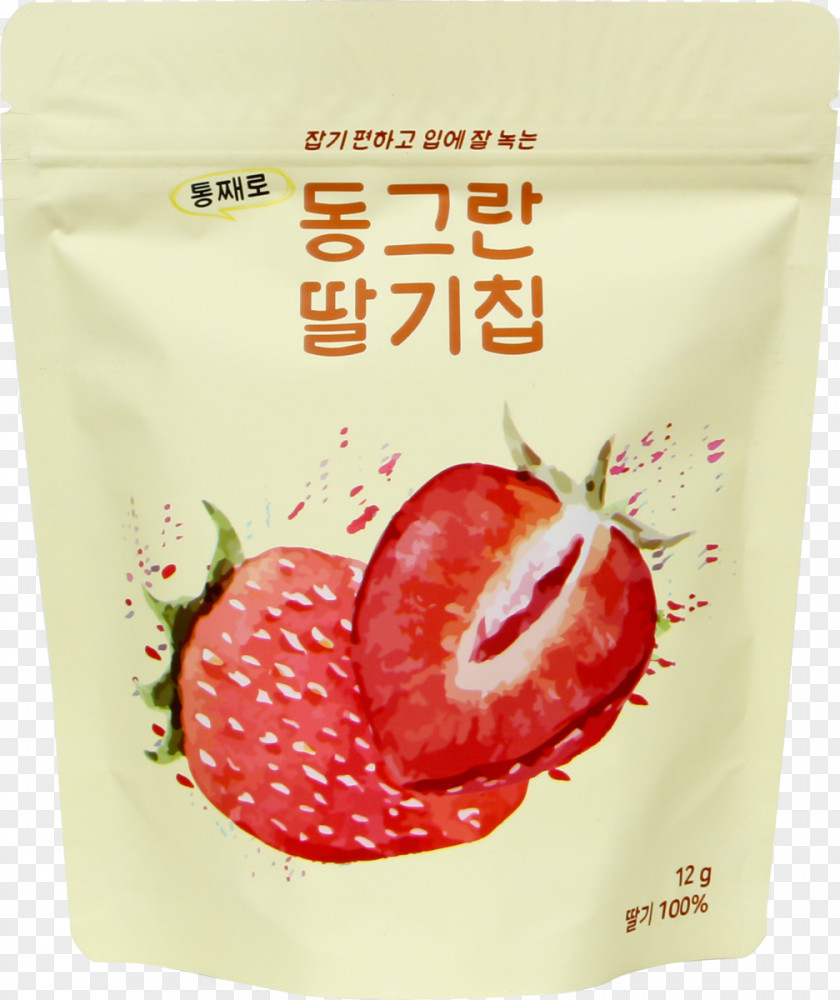 Strawberry Freeze-drying Frozen Yogurt Snack Food PNG