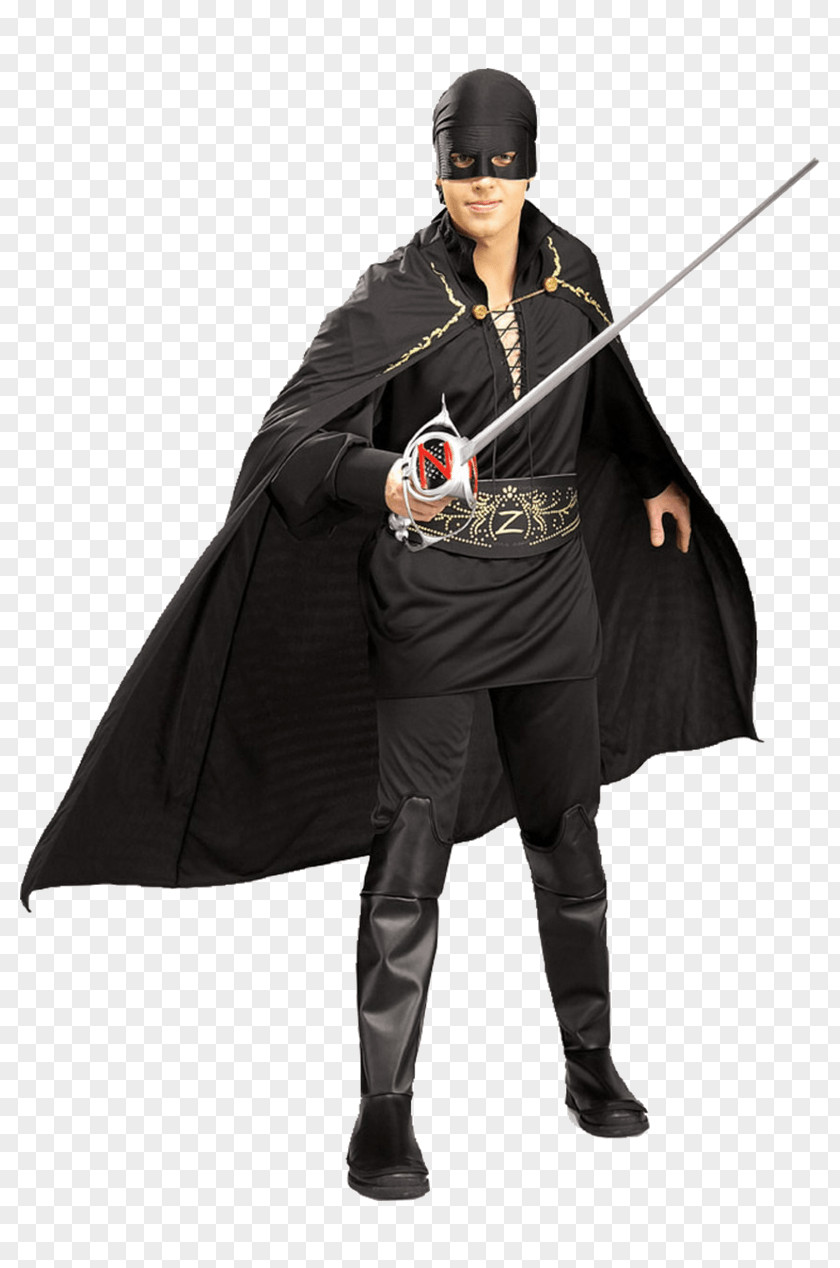 Costume Zorro Halloween Clothing Adult PNG