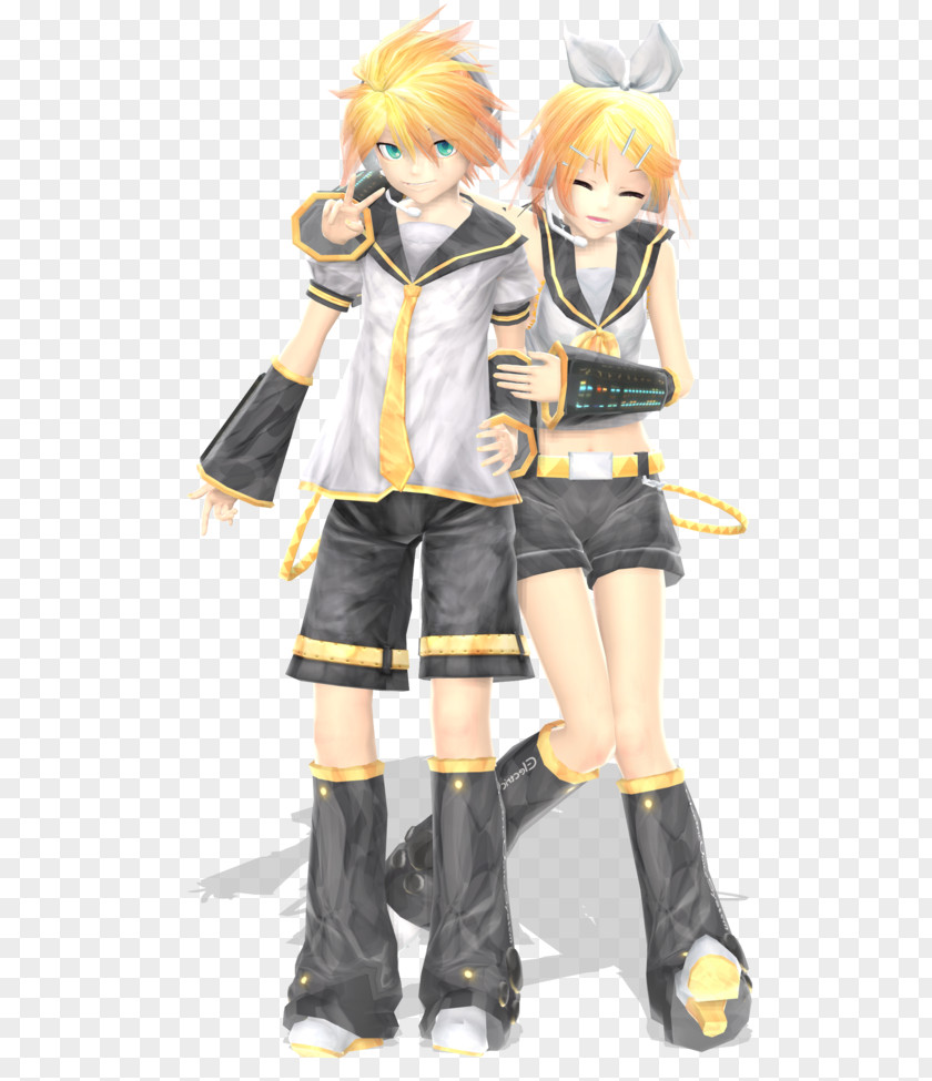 Kagamine Len Costume Rin/Len Vocaloid MikuMikuDance PNG