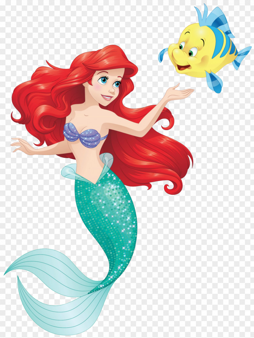 Mermaid Ariel Sebastian Belle The Little PNG