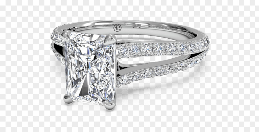 Ring Wedding Diamond Cut Engagement PNG