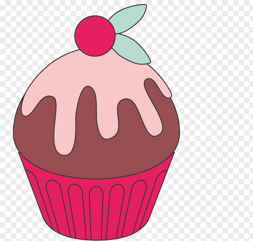 Strawberry Fruit Cake Cupcake Breakfast Food PNG