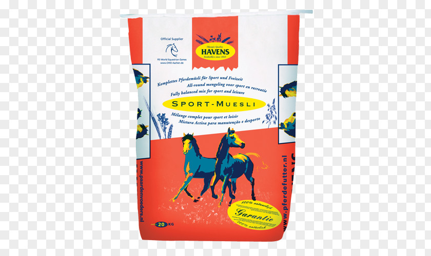 Horse Muesli Equine Nutrition Food Fodder PNG