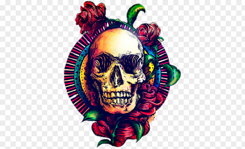 Skul Banner Death Calavera Skull Image PNG