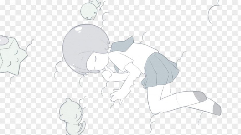 SlEEPER Line Art Sketch PNG