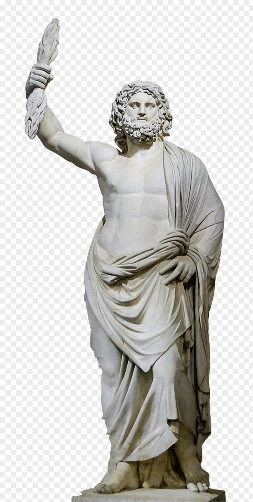 Statue Of Zeus At Olympia Artemision Bronze Marble Sculpture Apollo Belvedere PNG