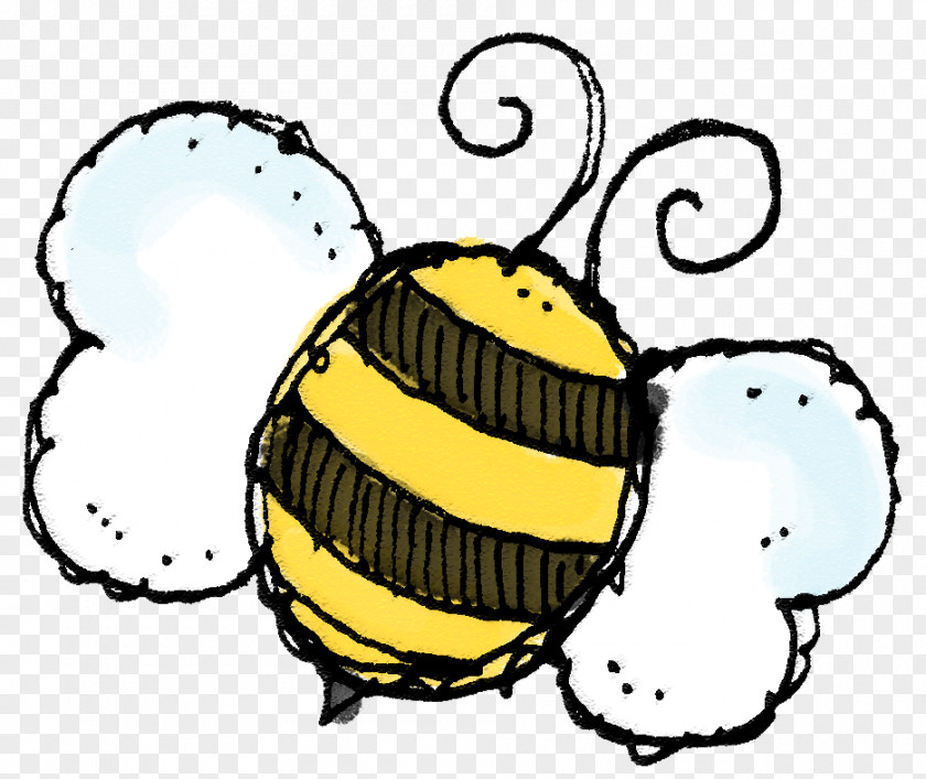 Bee Theme Insect Honey Pollinator Animal PNG