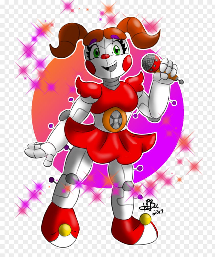 Cute Circus Five Nights At Freddy's: Sister Location Infant Clown PNG