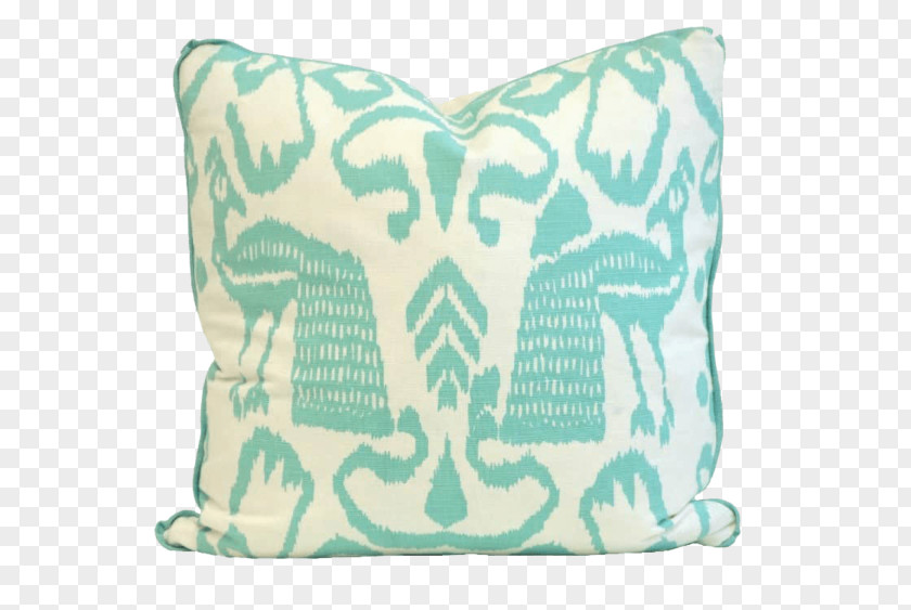 Pillow Throw Pillows Club Chair Elephants PNG