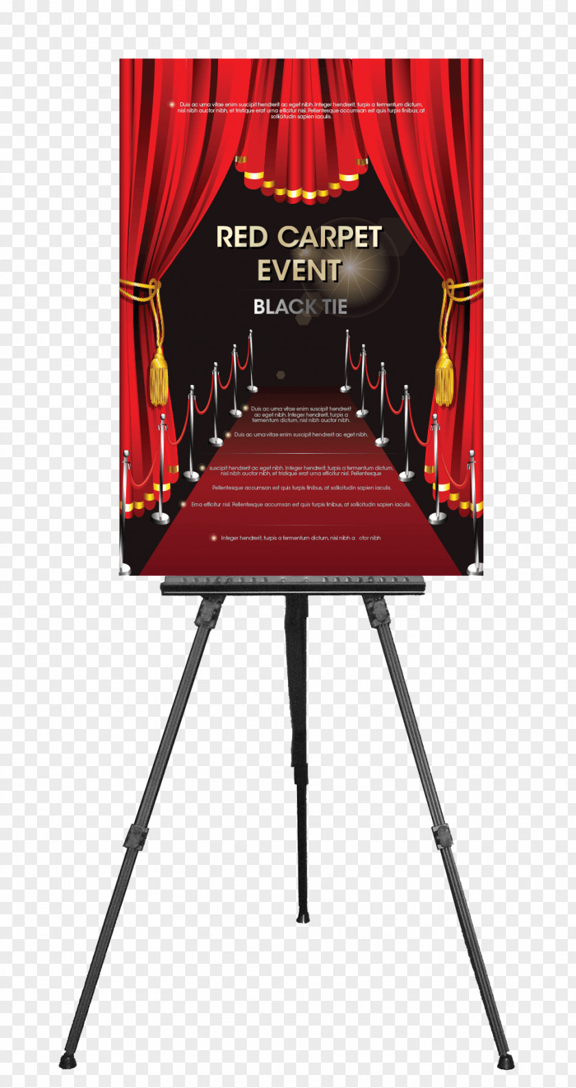 Posters Poster Artist Easel Step And Repeat Red Carpet PNG