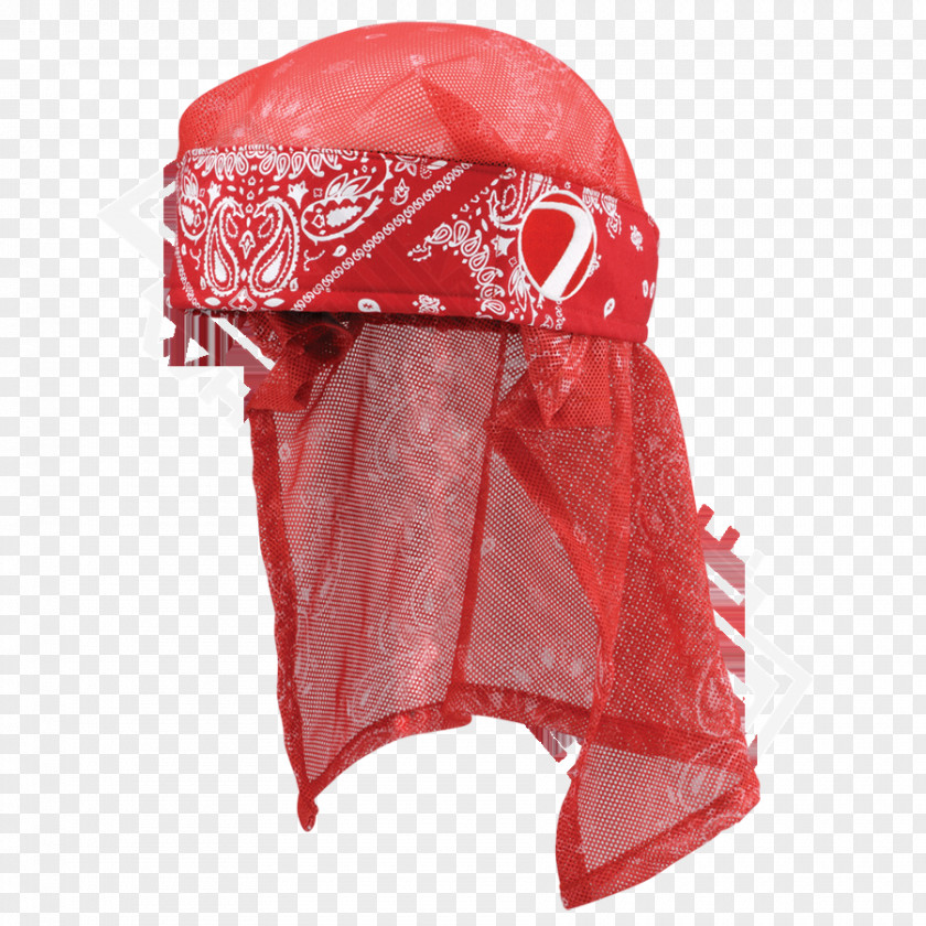 Red Bandana Kerchief Los Angeles Ironmen Headband Headgear Paintball PNG