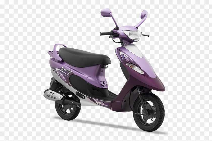 Scooter TVS Scooty Motor Company Motorcycle Price PNG