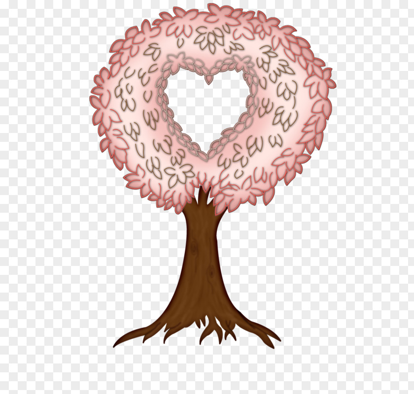 Tree Christmas Heart Clip Art PNG