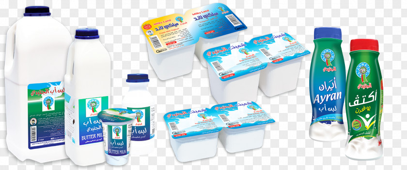 Yogurt Milk Plastic Dairy Products Water PNG