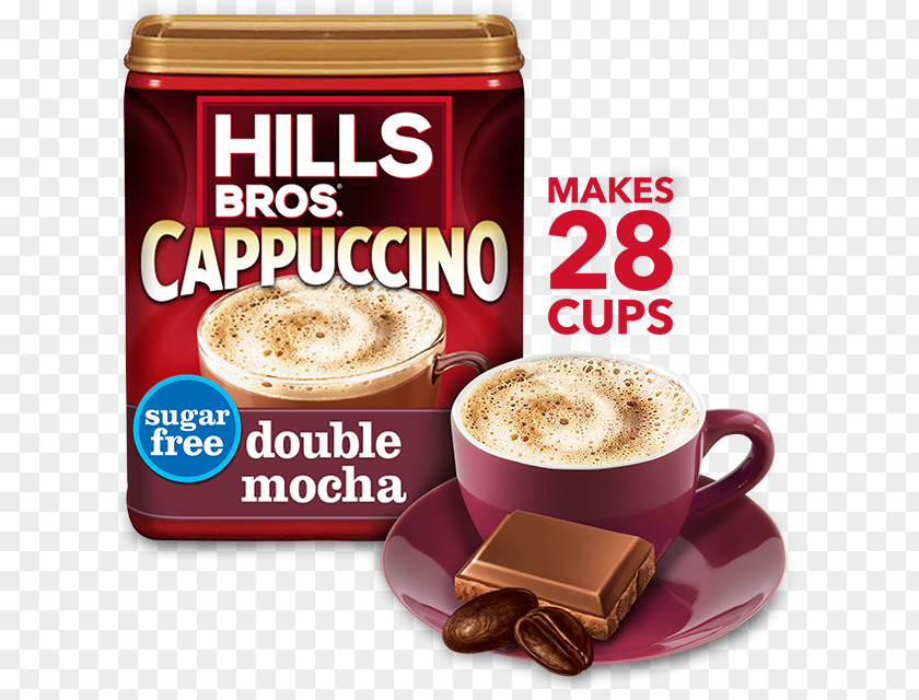 Coffee Drink Mix Instant Cappuccino Caffè Mocha PNG