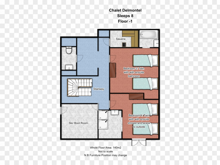 Design Floor Plan Chalet House PNG