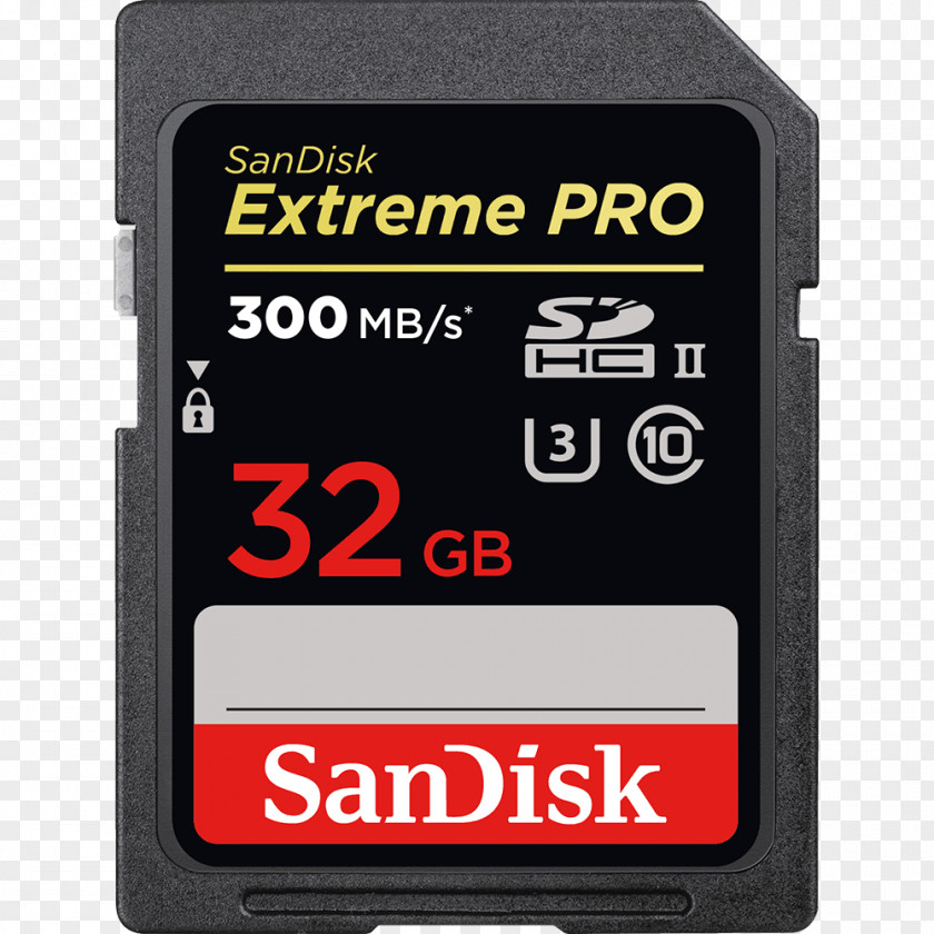 Gigs Flash Memory Cards Secure Digital SanDisk SDXC PNG