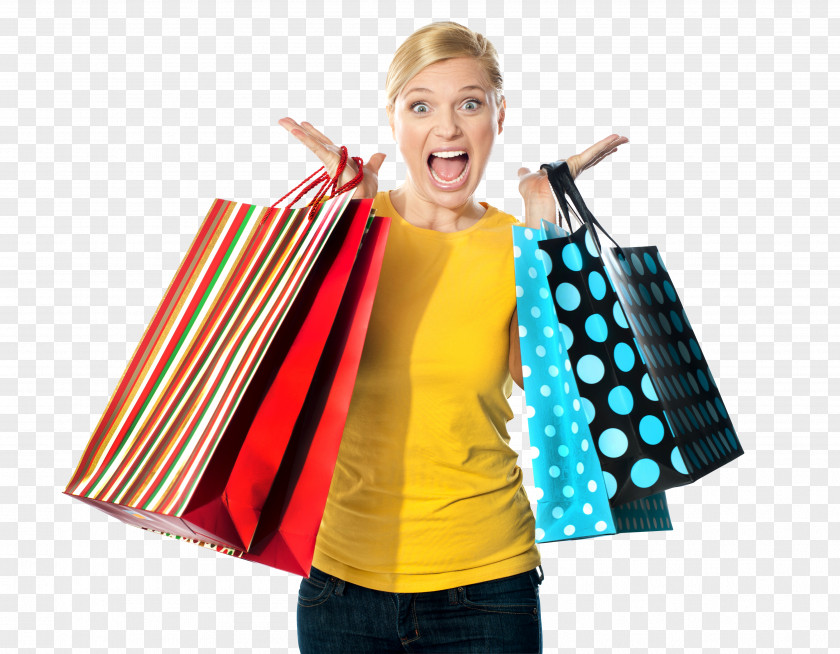 Woman Shopping Stock Photography Bag Clothing PNG