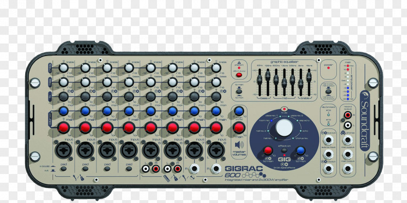 Audio Mixers Soundcraft Ui24R Digital PNG