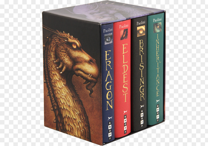 Book Brisingr Eragon Eldest Inheritance Cycle Collection Hardcover PNG