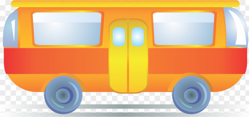 Bus Cartoon PNG