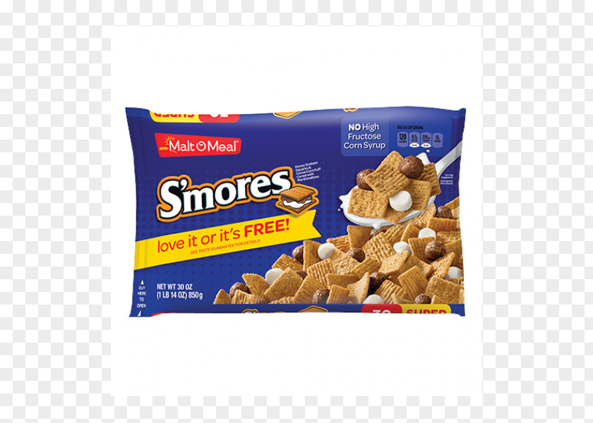 Chocolate Breakfast Cereal S'more Malt-O-Meal Cinnamon Toasters MOM Brands Graham Cracker PNG
