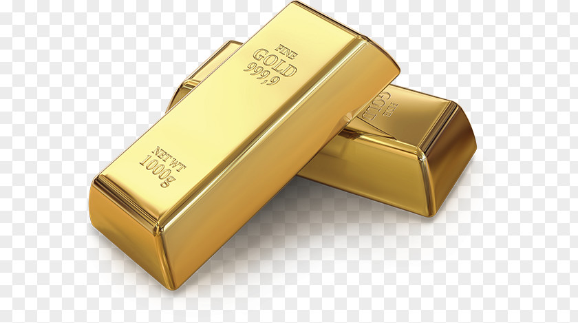 Front End Gold Bar Bullion Ingot As An Investment PNG