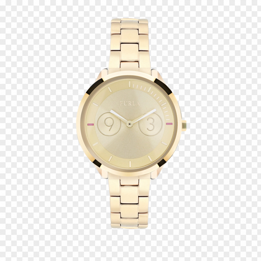 Journalist Analog Watch Furla Quartz Clock PNG