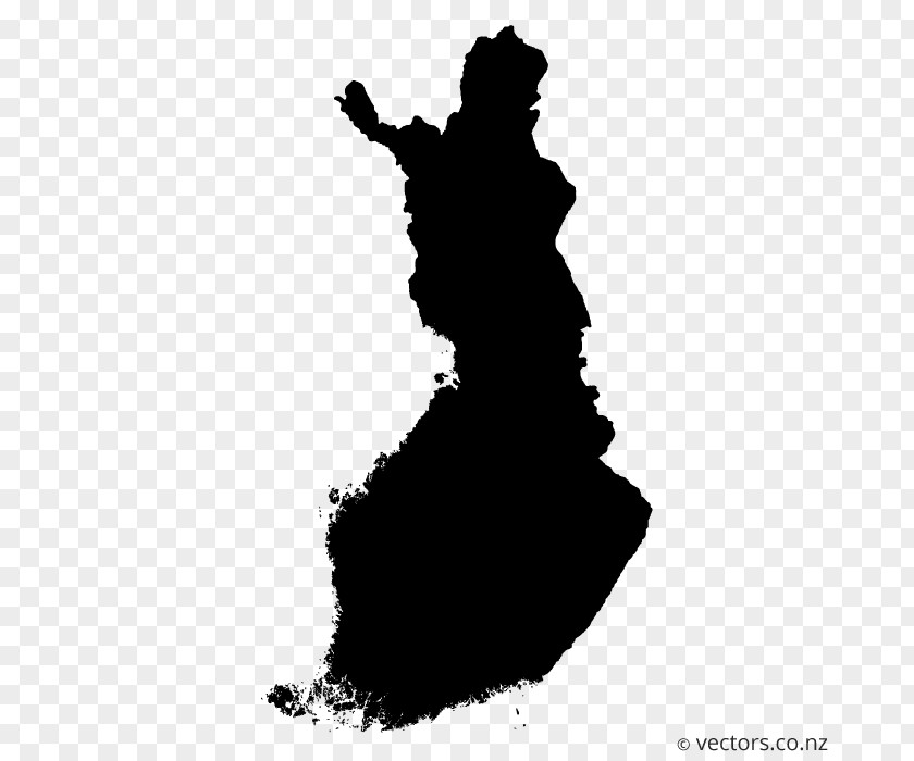 Map Finland Vector PNG