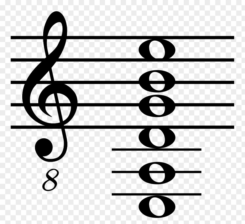 Musical Note Staff Notation Interval PNG