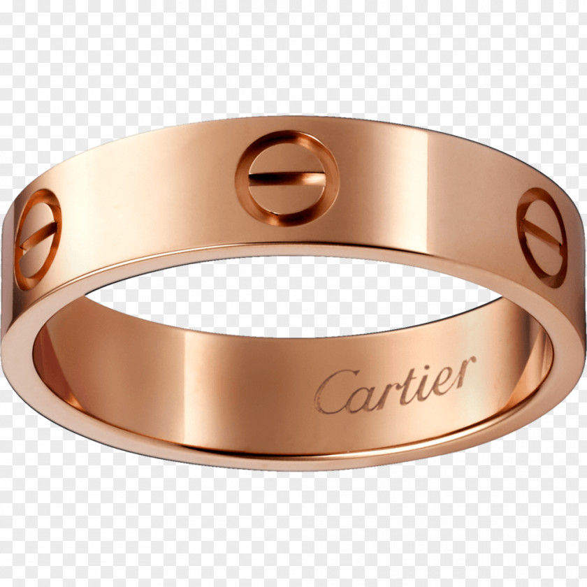 Ring Cartier Love Bracelet Jewellery Gold PNG