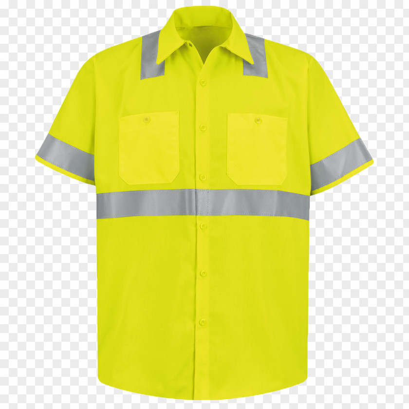 T-shirt Long-sleeved High-visibility Clothing Polo Shirt PNG