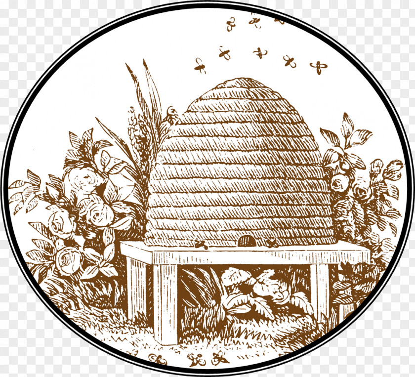 Bee Beehive Honey Beekeeping Queen PNG