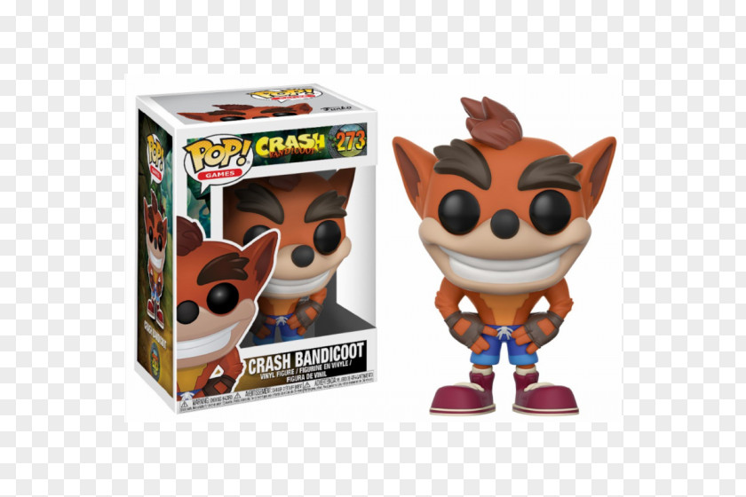 Bob Ross Funko Pop! Games Crash Bandicoot Vinyl Figure #273 Toy Amazon.com PNG