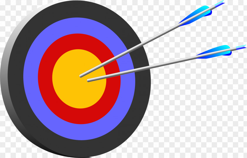 Cartoon Target Archery Concentric Objects PNG