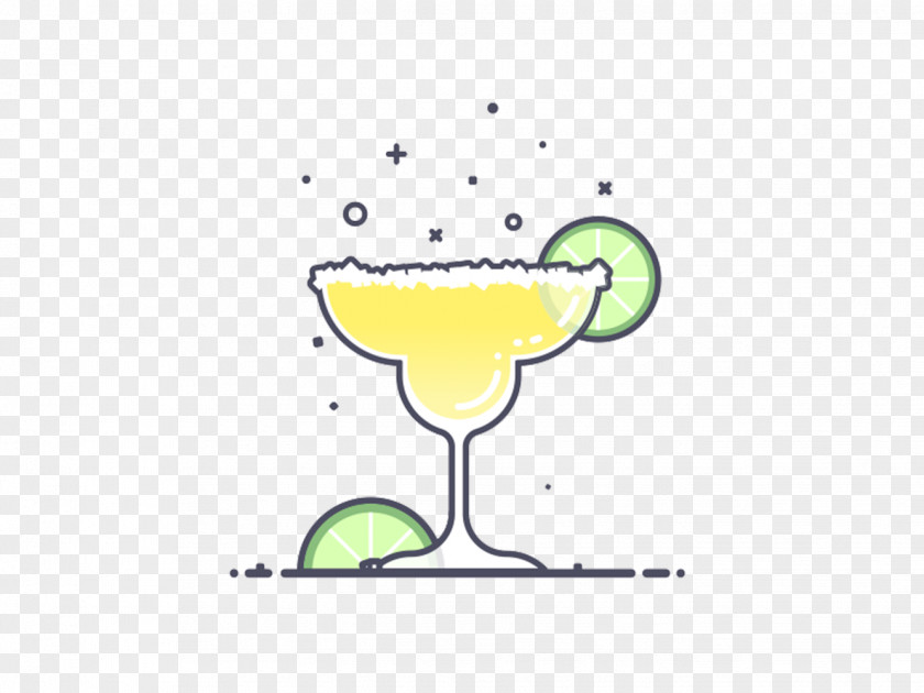 Lemon Cocktail Illustration Material Margarita Limoncello PNG