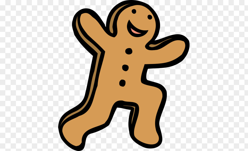 The Gingerbread Man Fairy Tale Clip Art PNG