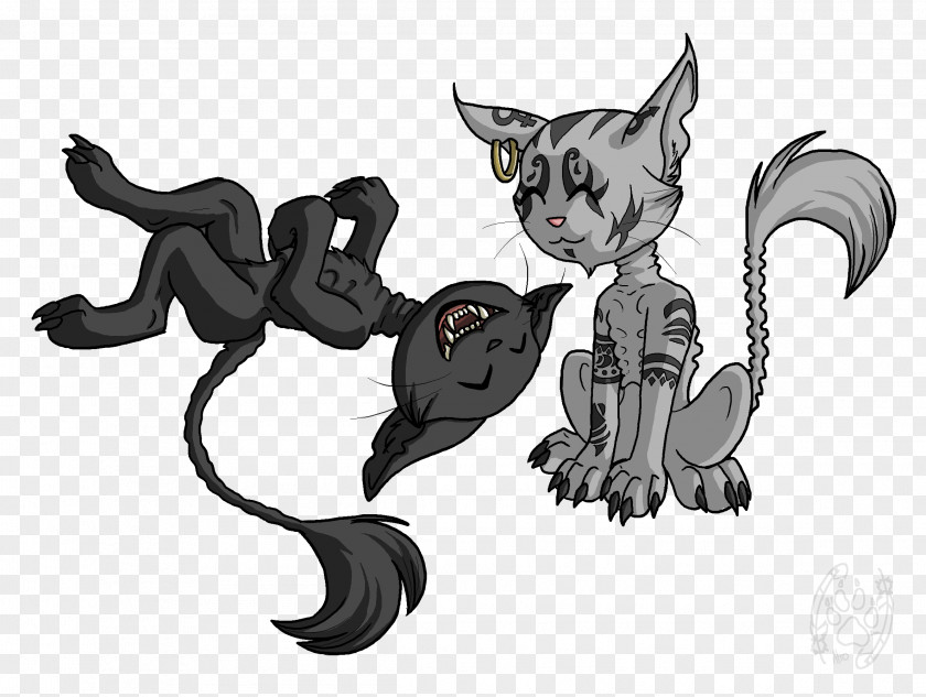 Kitten Cat Dog Demon Horse PNG
