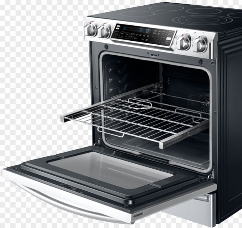 Oven Electric Stove Cooking Ranges Convection Samsung NE58F9710WS PNG