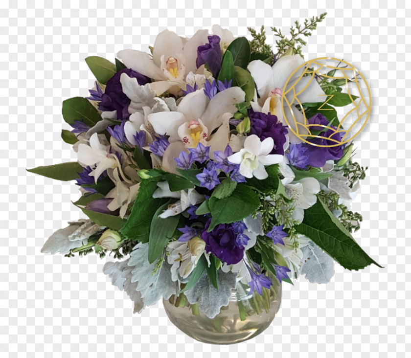 Pastel Color Floral Themed Design Flower Bouquet Purple Cut Flowers PNG