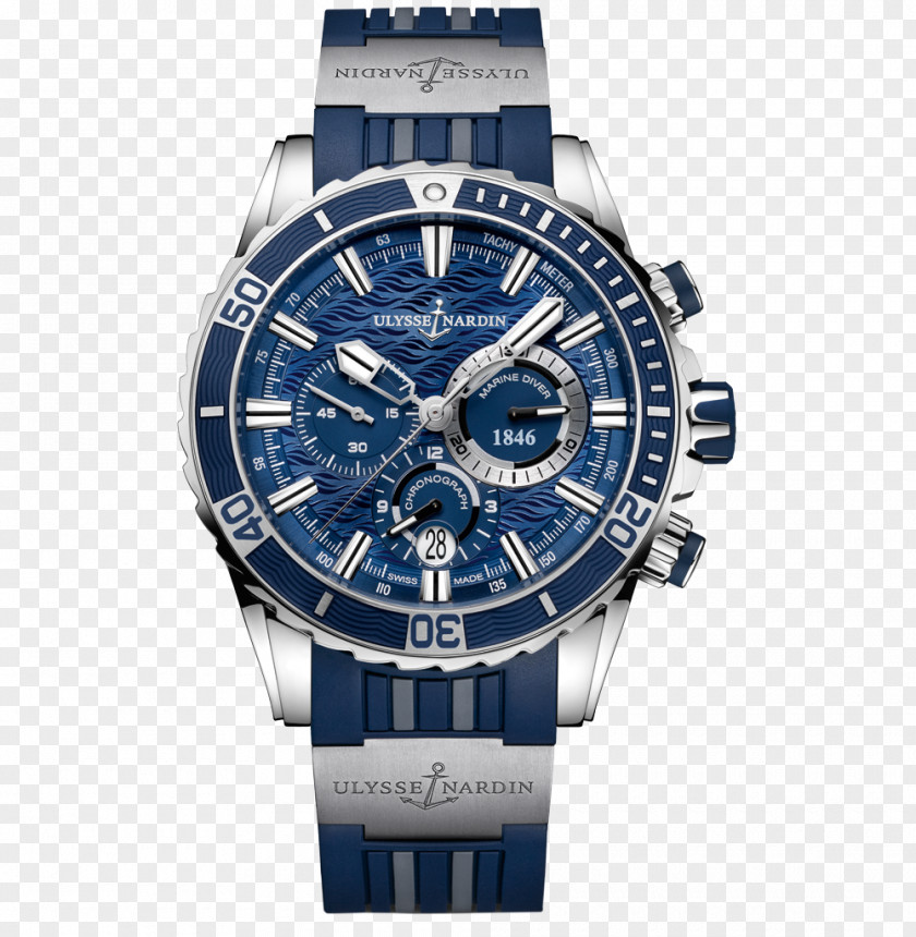 Watch Ulysse Nardin Chronograph Chronometer Jewellery PNG