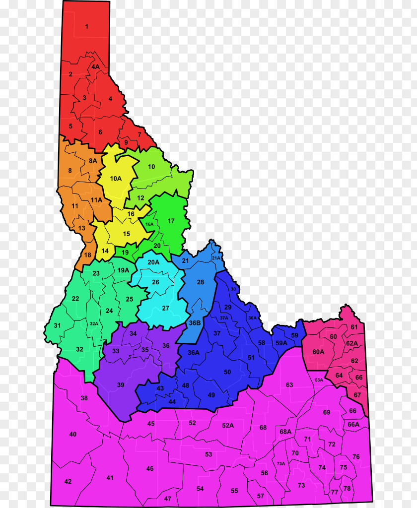 Wild Life Hunt, Idaho Department Of Fish And Game Hunting Map PNG