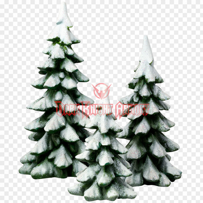 Winter Landscape Christmas Tree Department 56 Day Village PNG