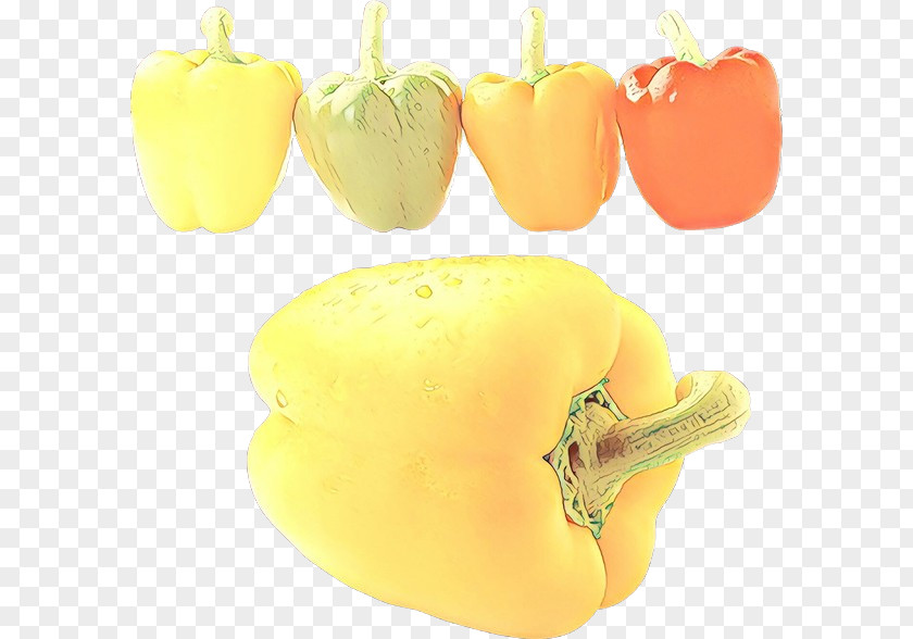 Bell Pepper Yellow Vegetable Capsicum PNG