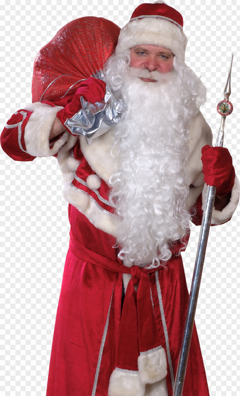 Father Santa Claus Ded Moroz Snegurochka Christmas Ornament PNG